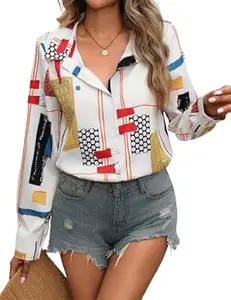 TOPLOT Shirt for Woman || Tops for Woman || Long Sleeve Casual Women Shirt (5110)