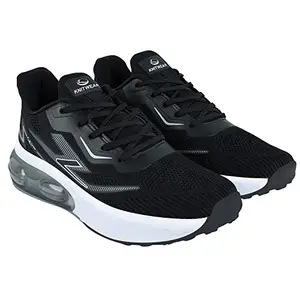 Lancer PLATINUM-32BLK-LGR Men's Black/Grey Sports & Outdoor Running Shoes