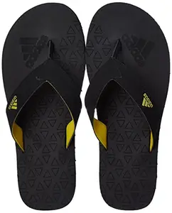 adidas mens AVIATE M CBLACK/PULOLI Slipper - 9 UK (GC0236)