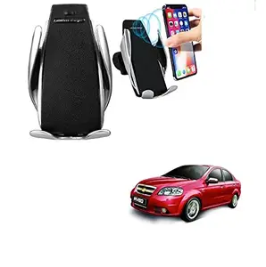 Kozdiko Car Wireless Car Charger with Infrared Sensor Smart Phone Holder Charger 10W Car Sensor Wireless for Chevrolet Aveo