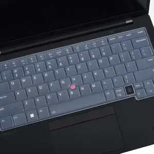 CASOSHIELD Keyboard Cover Compatible with 2024 New Lenovo ThinkPad X1 Carbon Gen 12 & ThinkPad X1 Gen 9 14" Laptop, Clear Silicone Skin Protector