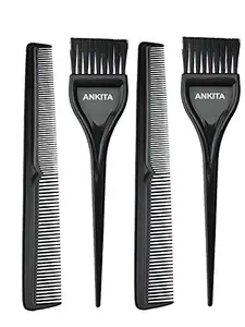 ANKITA Hair Dye Brush (Dye 2 pcs) Pack of 2, Multicolor