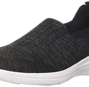 MAX Patterned Weave Slip-On Sports Shoes (WT002BLACK_BLACK_37)