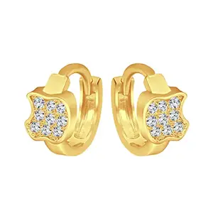 VFJ VIGHNAHARTA FASHION JEWELLERY Vighnaharta alloy Gold Plated Bali Hoop Earring Dangle Earring Earring valentine day gift valentineday gift for her gift for him gift for women gift for men love gift gifts ValentinesDay2023 for Women and Girls [VFJ1549ERG ]