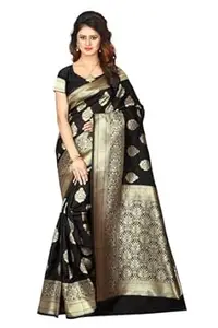 Shasmi Women's Banarasi Saree Pure Kanjivaram Silk Saree Soft new ladies 2026 Design Wear Pattu Sarees Latest Cotton Party Sari collections With Blouse Piece for Wedding sadi (PARI 6)