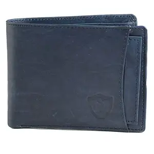Keviv Genuine Leather Wallet for Men - (Blue)