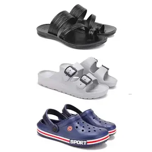 DRACKFOOT Men's Sandals | Lightweight Wear| Stylish & Easy to Wear For Men'S GR-SAN-(COMBO-3)-3152-3114-3015-9