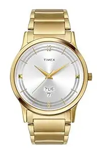TIMEX Classics Analog Watch for Men with Round Dial & Water Resistant Man's Wrist Watches
