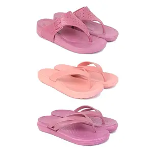 Trendy Open-Toe Sandals for Women – Soft Padded Footbed, Summer Wear | (COMBO-3)-1984-1979-1978-5-EURO-36