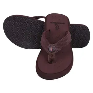 Dashny Women's (1544) BROWN Casual Slippers 7 UK