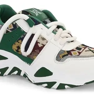 WOAKERS Men's Synthetic Leather Comfortable & Stylish Casual Shoes (Multicolor, 9) (WW6)