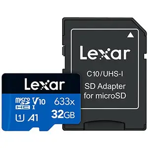 Lexar 32GB 633x microSDHC UHS-I Card Blue Series