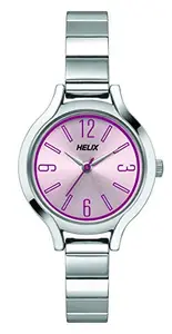 Helix Analog Pink Dial Women's Watch-TW027HL17
