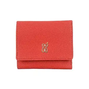 Baggit Womens Lzxe Highty 3T5 3 Fold Wallet- Red