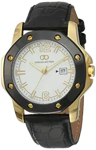 Gio Collection Analog White Dial Men's Watch - G1004-03