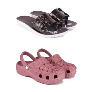 Women's Comfortable Sandal,Casual Lightweight Sandal for Everyday Wear | TP-(COMBO-2-)-1987-O24-7-EURO-38