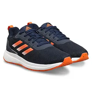adidas Mens ValRun M CBLACK/PULBLU/ACIYEL Running Shoe - 11 UK (GB2346)