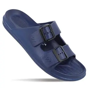 WALKAROO BLUE TYGA BT4822 Mens Sandals for Casual Wear and Regular use for Indoor & Outdoor - Navy Blue