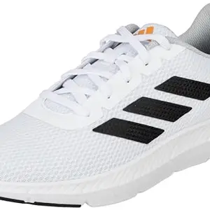adidas Men's Air-Speedrush Running Shoes, White, UK-11