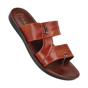 WALKAROO Men's Tan Sandals(WG5444) 06 UK