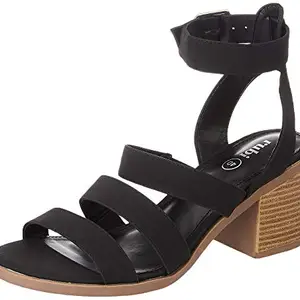 rubi Women's Black Outdoor Sandals-7 UK (41 EU) (10 US) (423682-02-41)