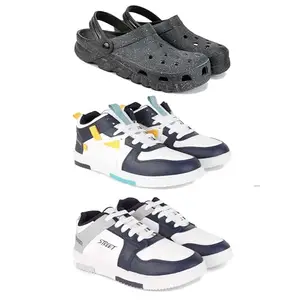 Men's Sports Shoes | Lightweight Stylish & Easy to Wear for Men'sGR-SPO-(3-Combo)-3056-1074-1075-6 Multicolor