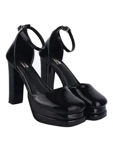 Shoetopia Women's Sandal (2 Uk) /Black