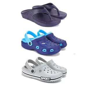 DRACKFOOT Men's Sandals | Lightweight Wear| Stylish & Easy to Wear For Men'S GRT-SAN-(3-COMBO)-3153-3019-3016-9