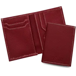 MATSS Coffee Brown Faux Leather Unisex Mini Wallet Debit/Credit Card Holder/ATM Card Case