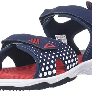 Adidas Men's Adi Rambler Conavy/Scarle/FTWWHT Sport Sandal-6 Kids UK (GA3054)