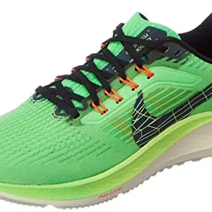 Nike Mens AIR Zoom Pegasus 39 Scream Green/Black-Coconut Milk-Honeydew Running Shoe - 8 UK (DZ4776-343)