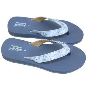 Medi Plus+ Women's Glitter Strap Comfort Slippers-M-1 GREY