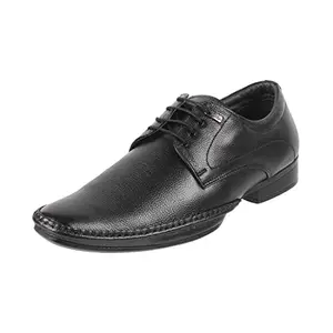 Metro Men Lace-up Formal Shoes Black UK/6 EU/40 (19-6786)