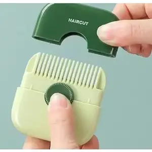 CRIA CREATION 2 in 1 hair Comb Cutter for Kids| Double Sided Baby hair cutting Razor Comb | Hair clipper Bang Comb Styling Tool,Multi colour