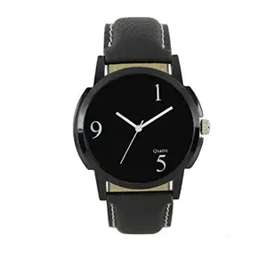 RPS FASHION WITH DEVICE OF R Analogue Black Dial Men's Watch