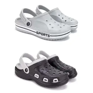 Men's Sandals | Lightweight Wear| Stylish & Easy to Wear For Men's M-(COMBO-2)-3067-3018-10