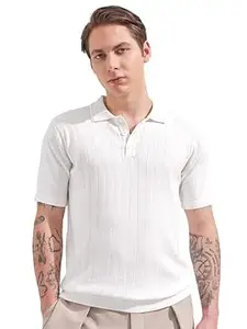 Highlander Men's Polo Tshirt | Flat Knit | Regular Fit | Polo T-Shirt for Man