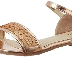 BATA Women Jayma Gold Fashion Sandals-3 UK (36 EU) (5618075)