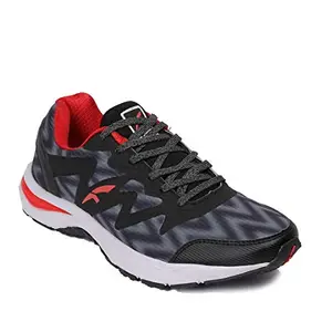 FURO Sports Blk/Red Men Sports Shoes Lace Up Running R1021 245_9
