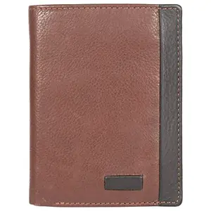 LMN Genuine Habana Color Leather Note Case for Women 52 (9 Credit Card Slots)