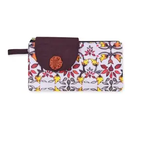 CRAFT HUES Women | Girls Printed Designer Flap Wallet | Ideal for Cards, Cash, Mobile Phone | Perfect for Gift | Trendy for Every Women and College Girls | Classy and Highly Functional (Multicolor)