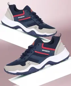 Blacktown Running/Walking/Sports Shoes (Tiger 4 Navy RED-6