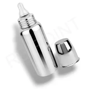 RB POINT Safe Feeding for Newborns Stainless Steel Bottle Essentials Milk Feeding Bottle with Stainless-Steel & BPA-Free Sipper Nipple