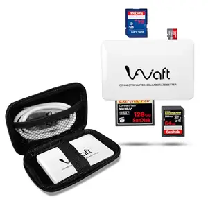 AIWaft 4-in-1 USB 3.0 Multi-Card Reader with Micro SD, SD, CF, MS Support | High-Speed 5Gbps Data Transfer | Plug & Play | Compact & Durable Design for Windows & Mac