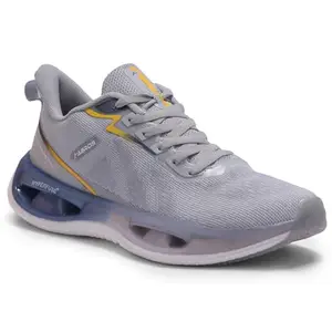 ABROS Sports NILS Shoes Made of Mesh and EVA Stylish Looking Comfortable Shoes (L.Grey/Navy 6)