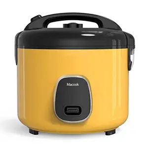 Macook 2.8 Litres Smart Rice Cooker 24 Cup Cooked,Stainless Steel Led Electric Rice Cooker,With Steamer Aluminium Cooking Pot,Cooking Plate,One-Touch Operation&Keep Warm Function,Yellow,2.8 Liter price in India.
