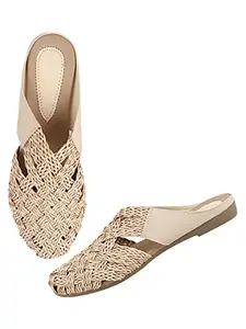 SELFIEE Comfortable Bellies Sandals Formal Casual Wear Party and Occasions Mules for Womens & Girls