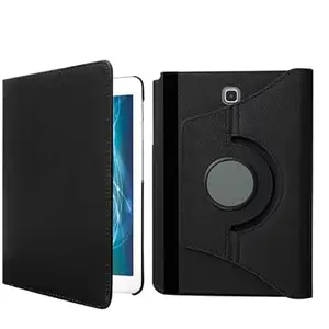 Forever MOBILES 360 Degree Rotating Leather Flip Cover Case for Samsung Galaxy Tab 4 8.0 inch T330/T331/T335, Black