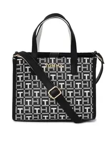 Tommy Hilfiger Womens Black Color Handbag