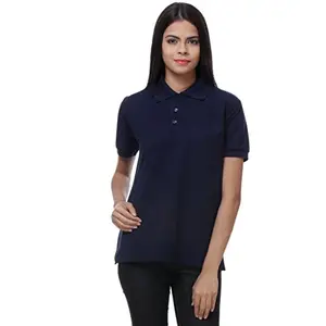 Teemoods Women's Polo T Shirts Navy-TMF-1591NAVY-XXL